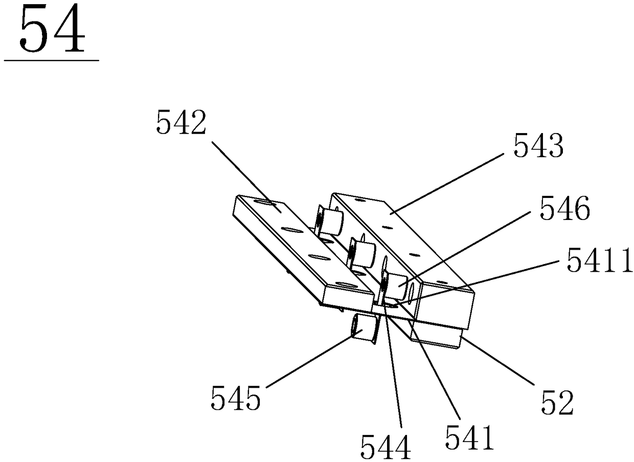 Full-automatic flat knife die cutting device