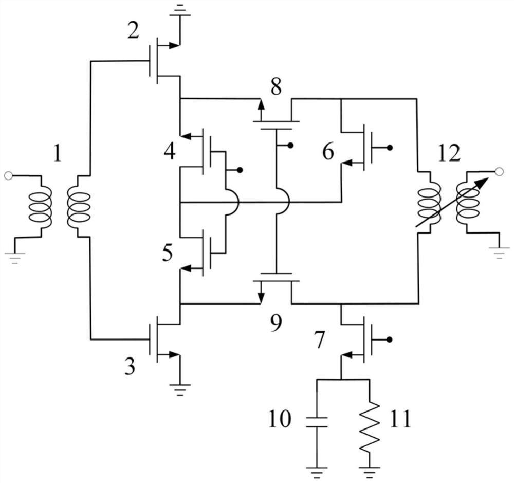 Millimeter wave reconfigurable frequency multiplier circuit and control method thereof