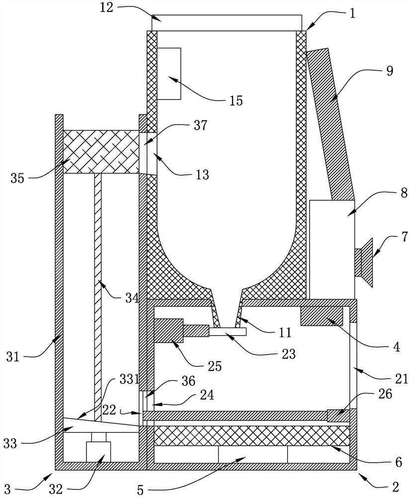 A forest bird feeder with the function of Internet of Things