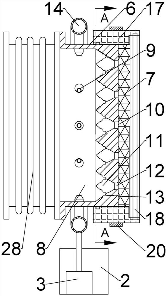 Leakage-proof and corrosion-proof fan structure for severe environment