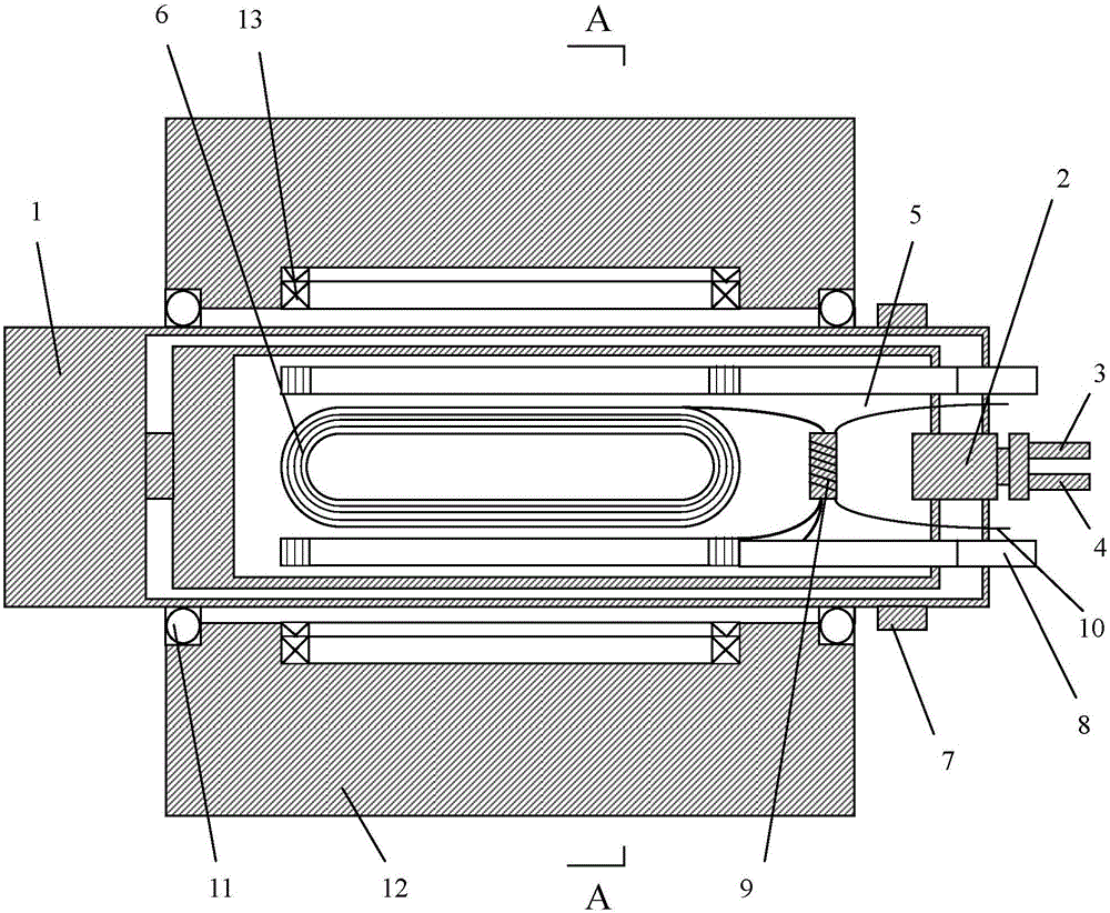 A superconducting synchronous motor