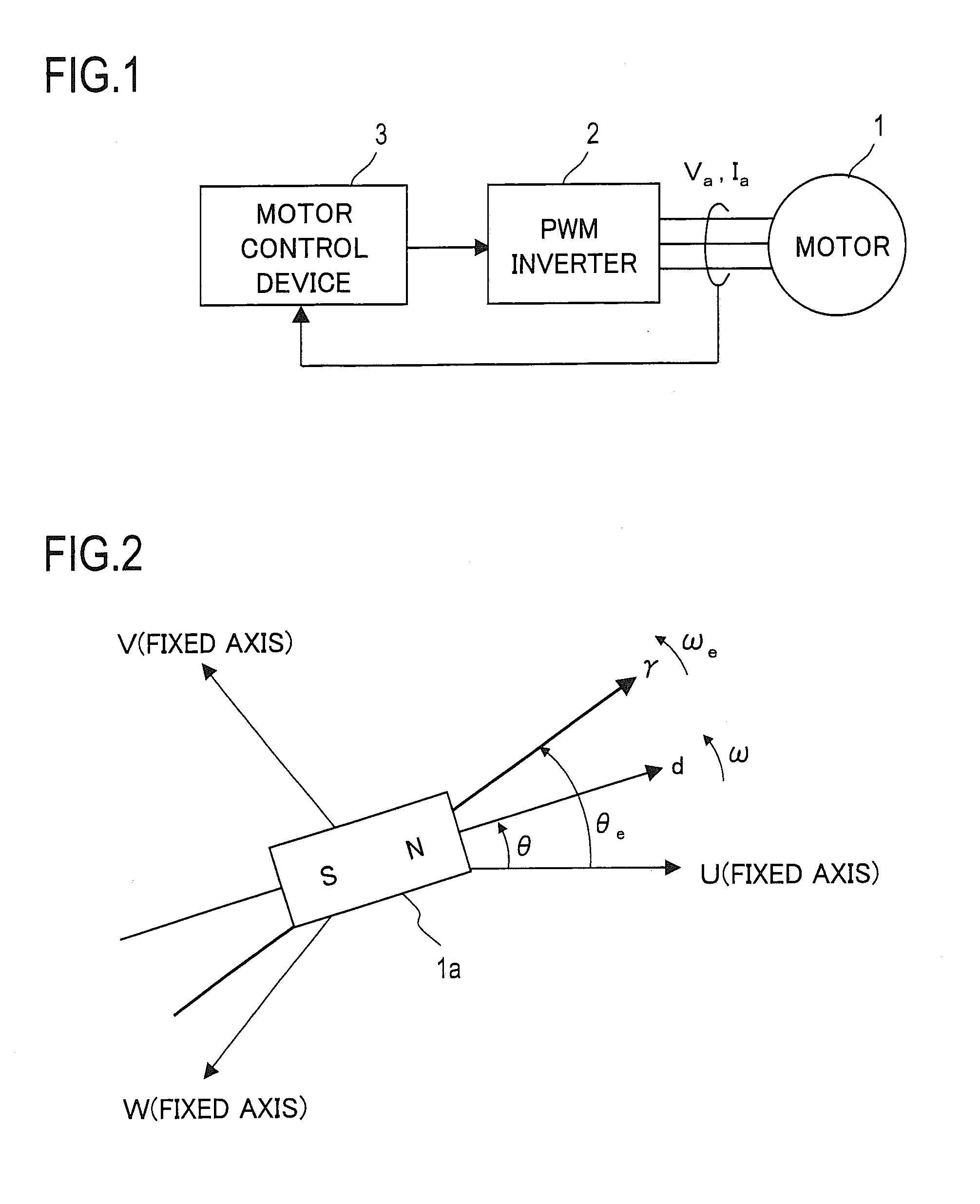 Motor Control Device And Compressor