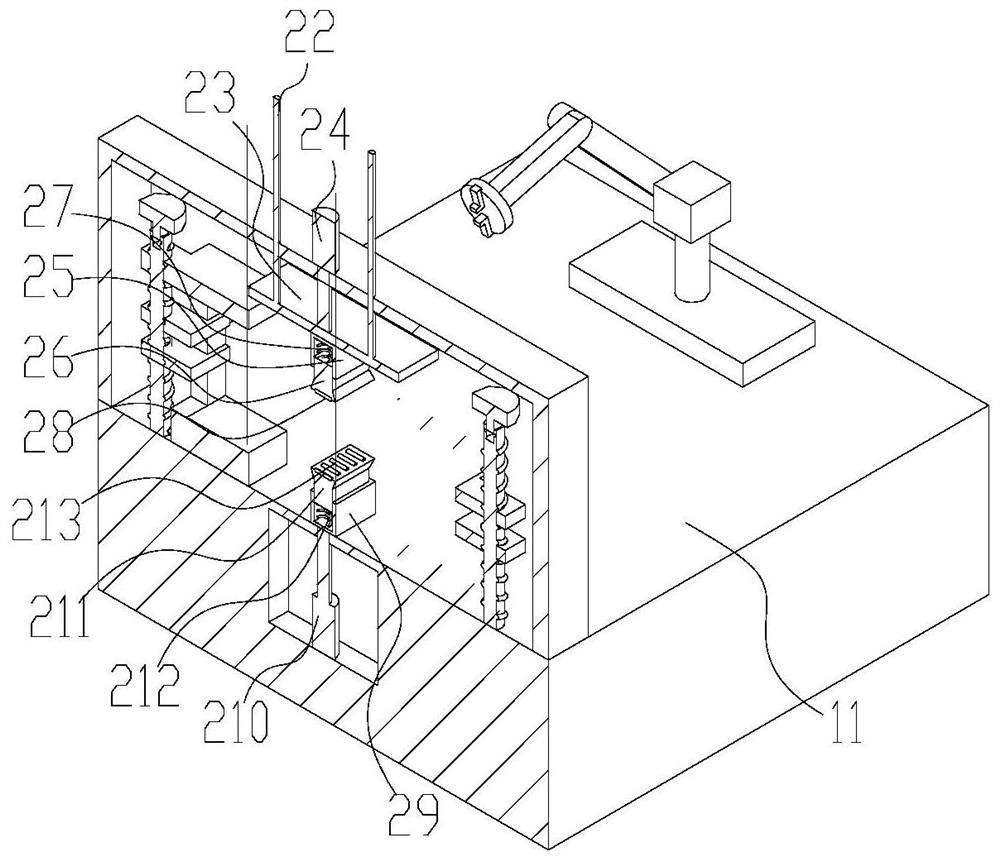 Automatic blade polishing mechanism