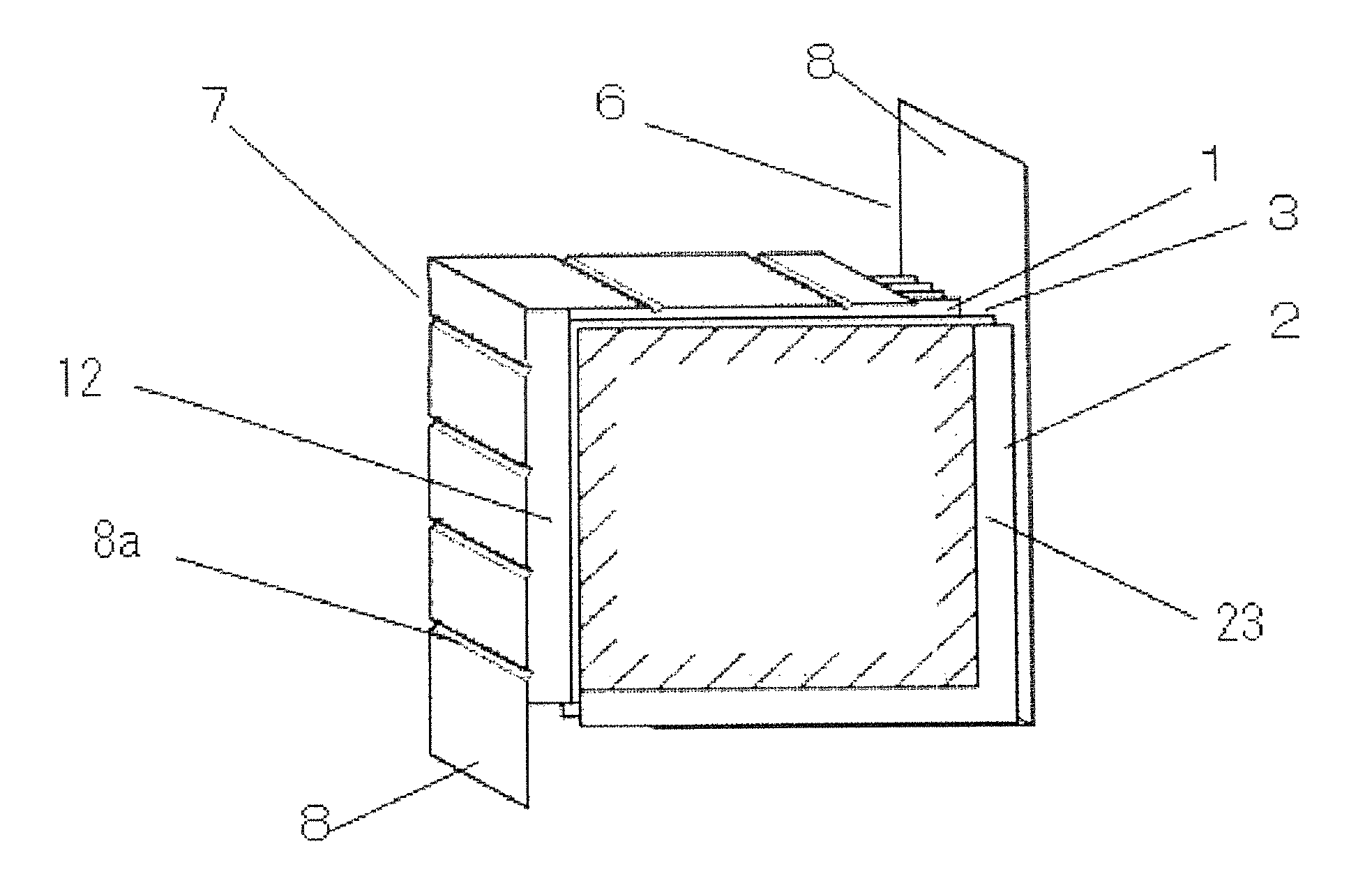 Electrode unit for prismatic battery, prismatic battery, and method of manufacturing electrode unit for prismatic battery