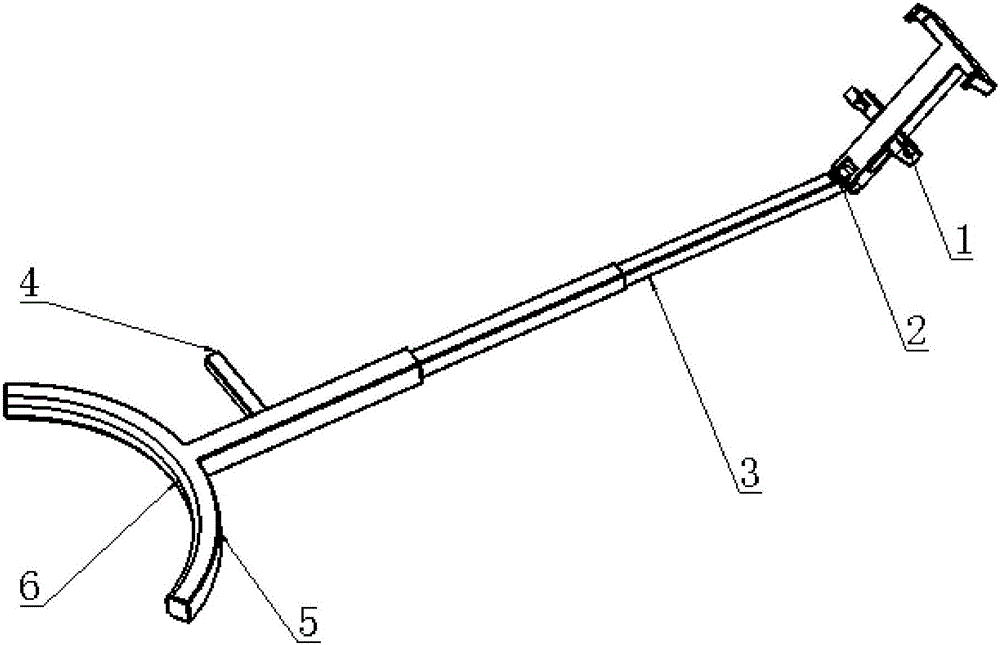 Portable sitting type telescopic mobile phone holder and method