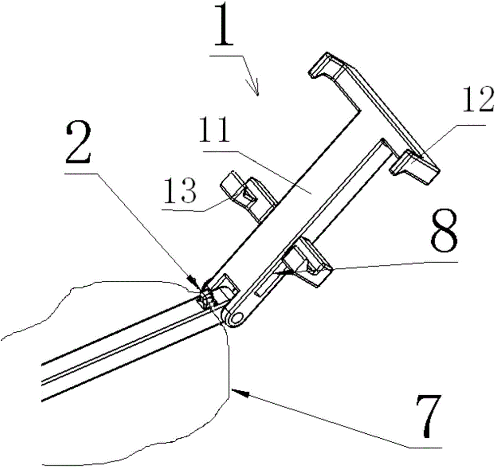 Portable sitting type telescopic mobile phone holder and method