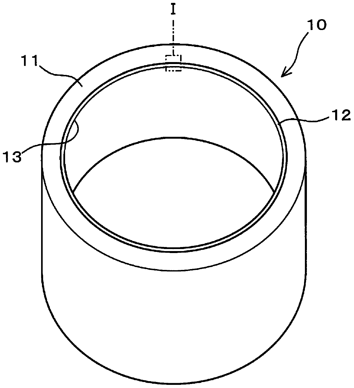 Sliding member and production method therefor