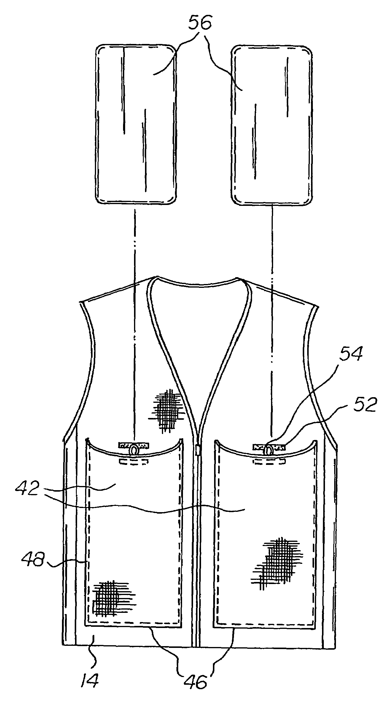 Cooling vest system