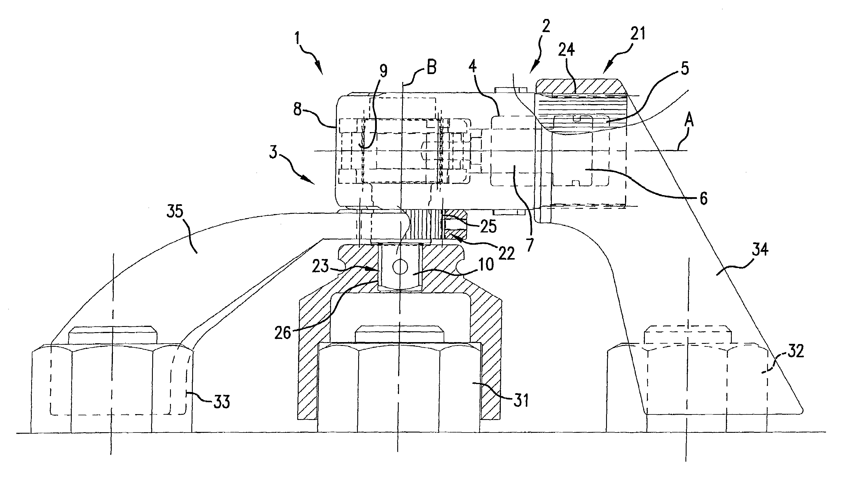 Fluid-operated torque wrench for and method of tightening or loosening fasteners