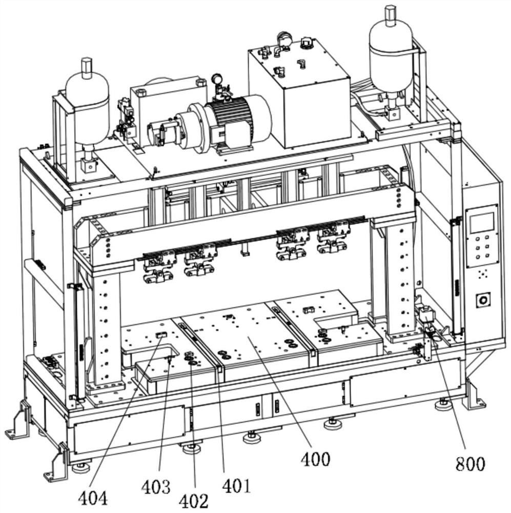 Automobile water cut bending equipment