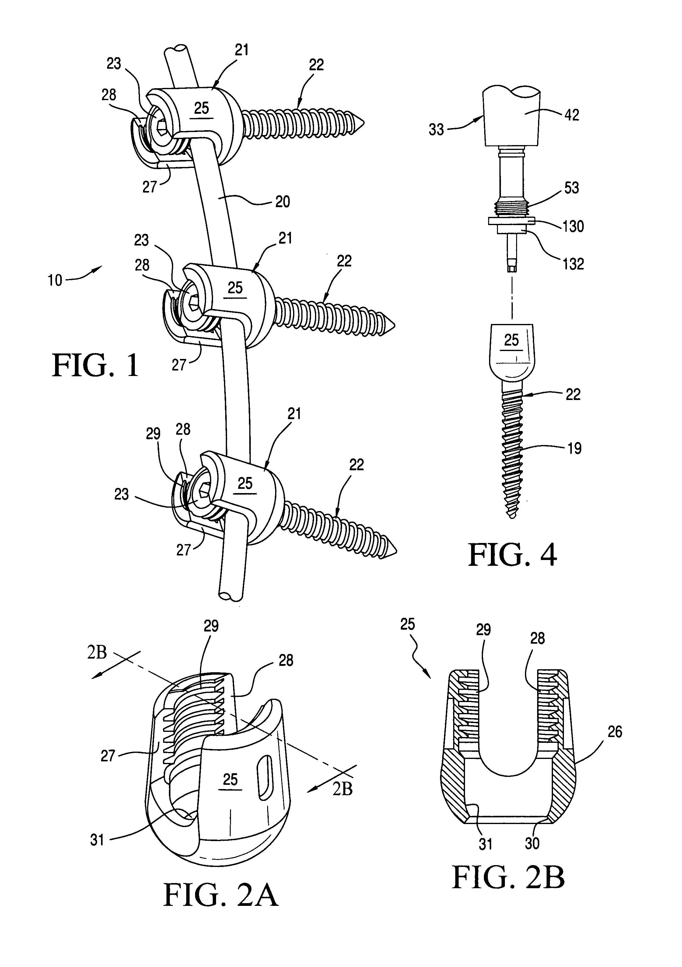 Spinal fixation system and screwdriver tool for use with the same