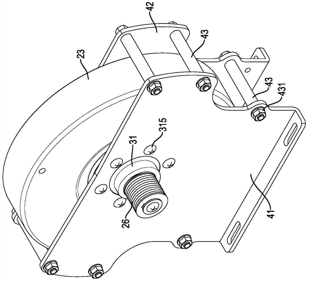 Outward rotation permanent magnet brushless motor