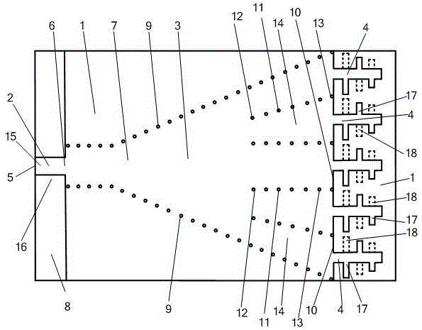 Thin Substrate Phase-Corrected Broadband Planar Horn Antenna