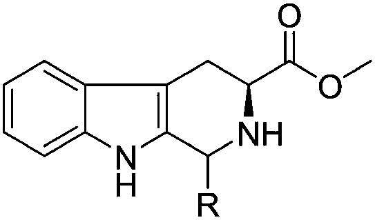 Application of tetrahydro-beta-carboline derivative to oral cancer resistance