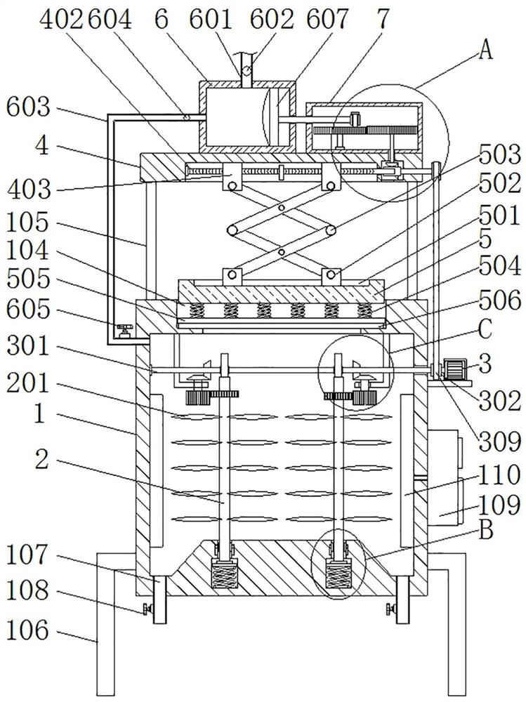 Waterborne polyurethane dispersion synthesis reaction kettle