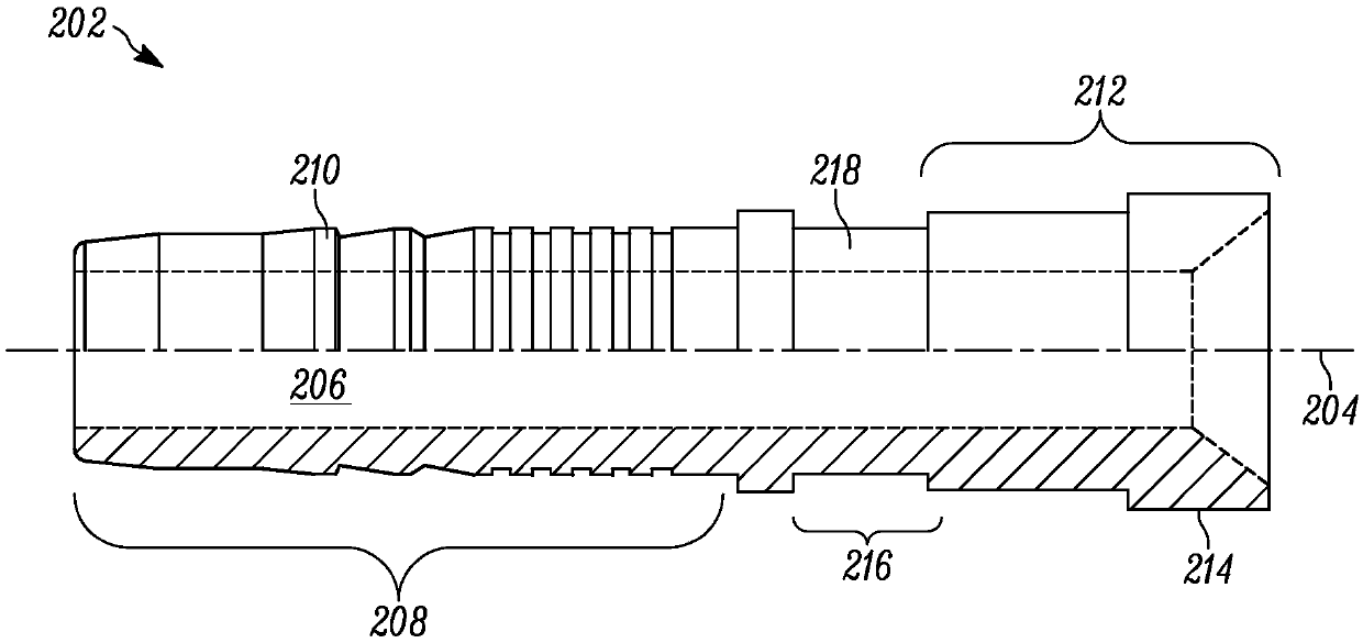 Eight sided forged ferrule staking crimped fitting and method of manufacture thereof