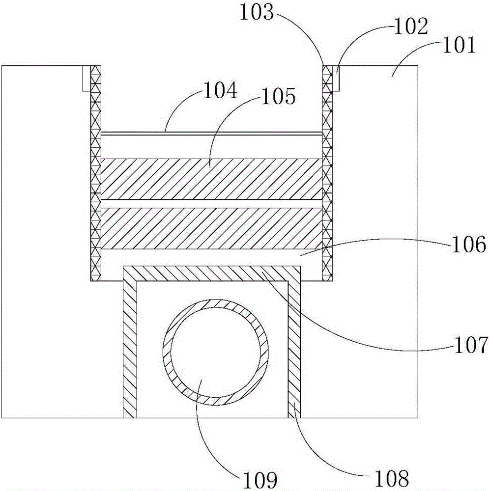 Vertical shaft construction device and method