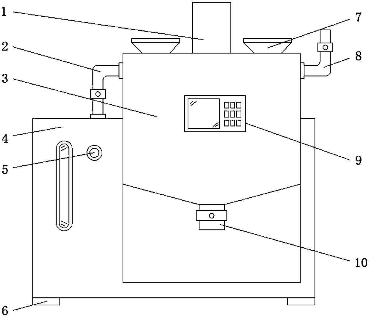 Processing and mixing device for pharmaceutical engineering