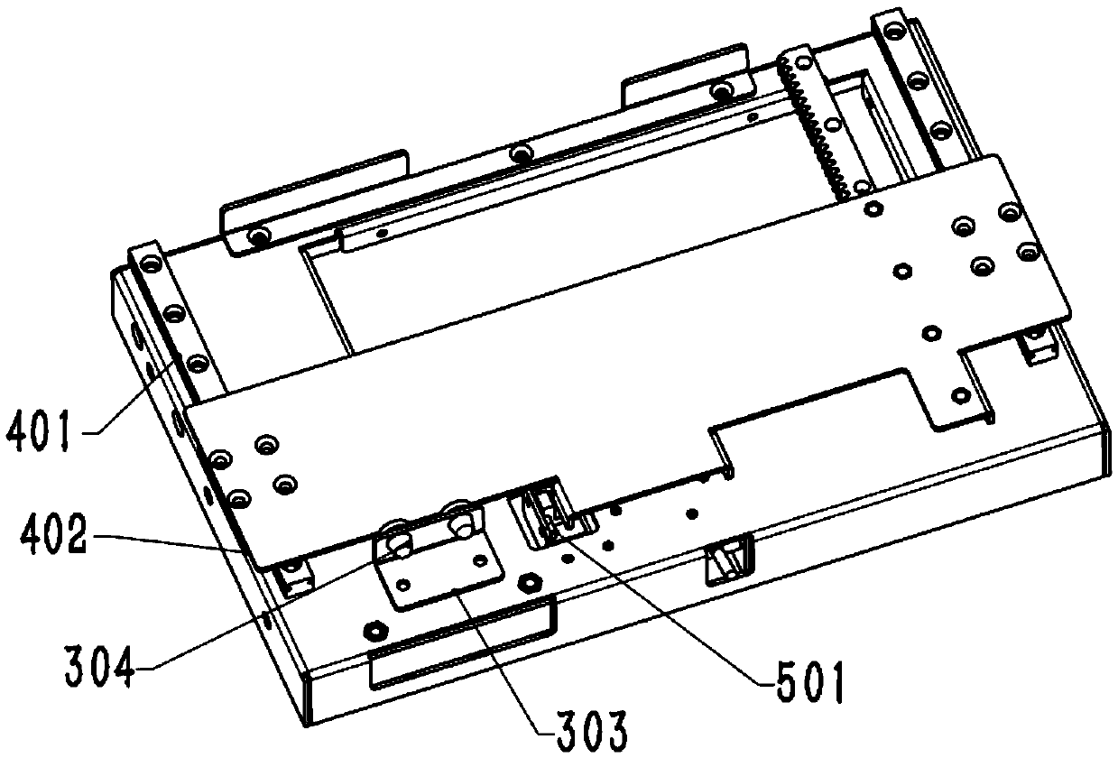Electric gate mechanism for financial self-service equipment