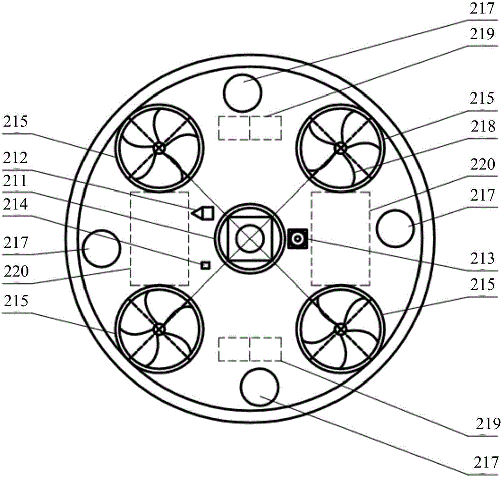 Flight accompany robot