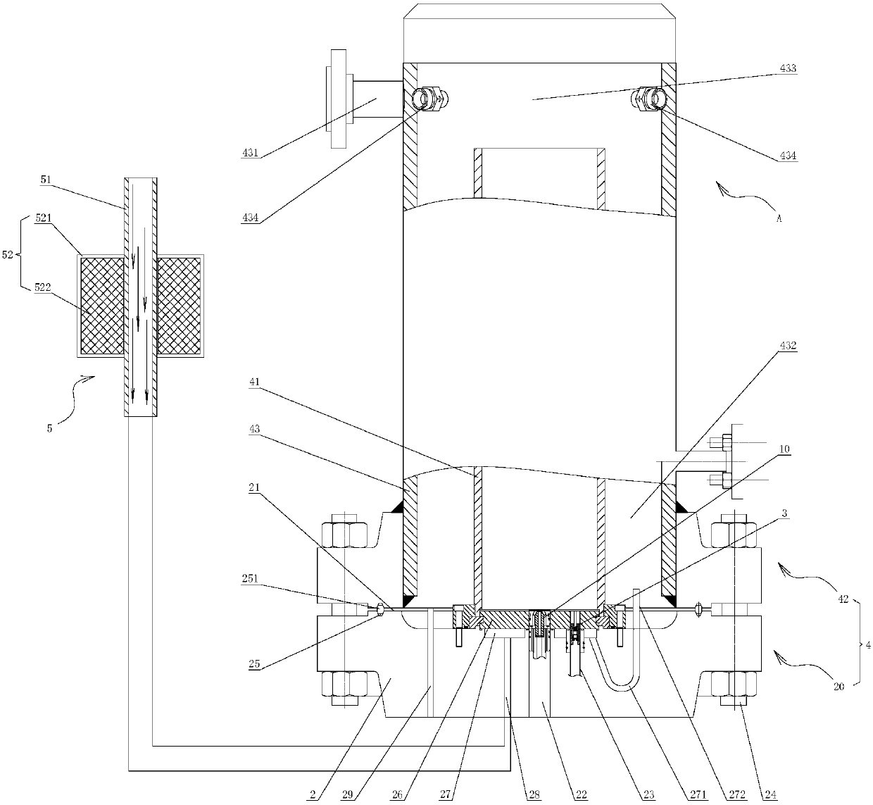 Wastewater composite heat carrier generator and composite heat carrier generation method