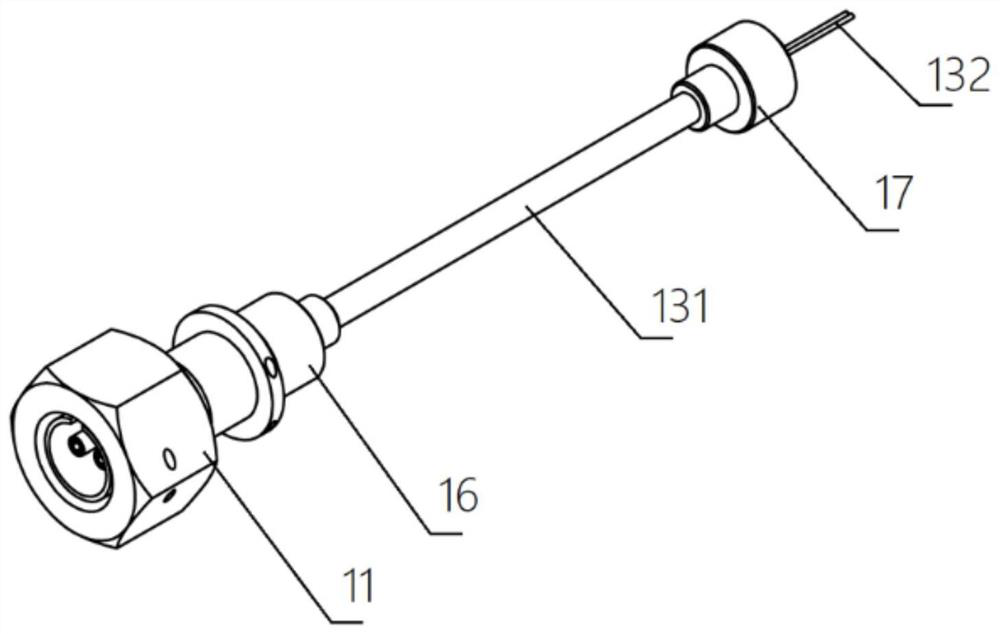 Armored cable, jig, assembling method of armored cable and sensor