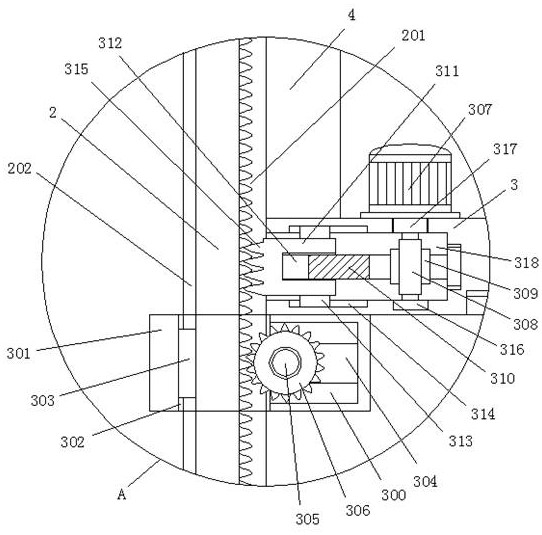 Height adjusting and positioning device for building scaffold