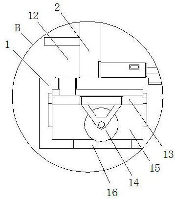 Height adjusting and positioning device for building scaffold