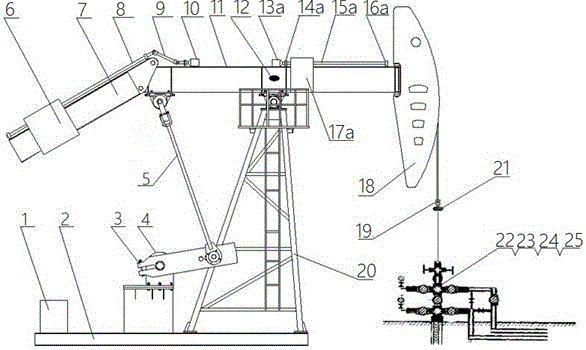 Smart energy-saving pumping unit and automatic control method thereof