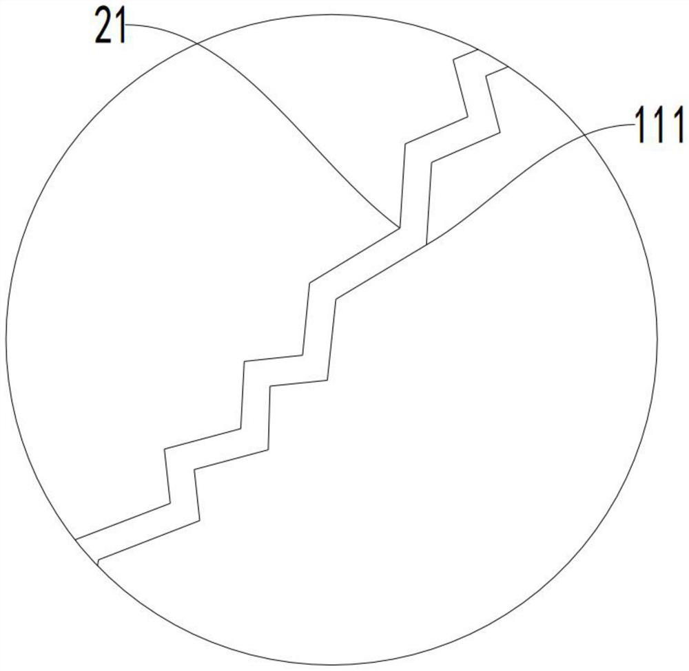 Aerodynamic noise reducing structure of centrifugal gas compressor