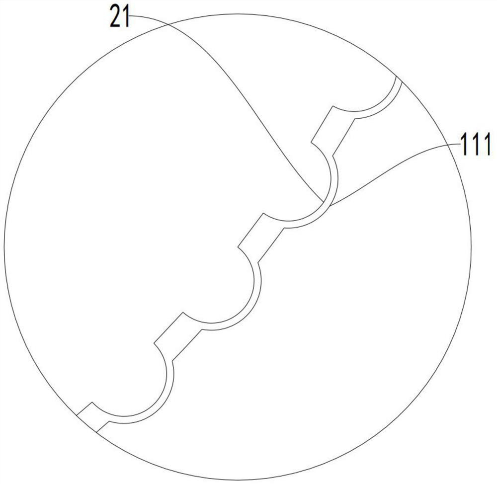 Aerodynamic noise reducing structure of centrifugal gas compressor