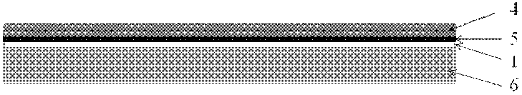 Method for isolating compound metal grid from back electrode during large-area preparation of dye sensitized solar cell (DSSC)