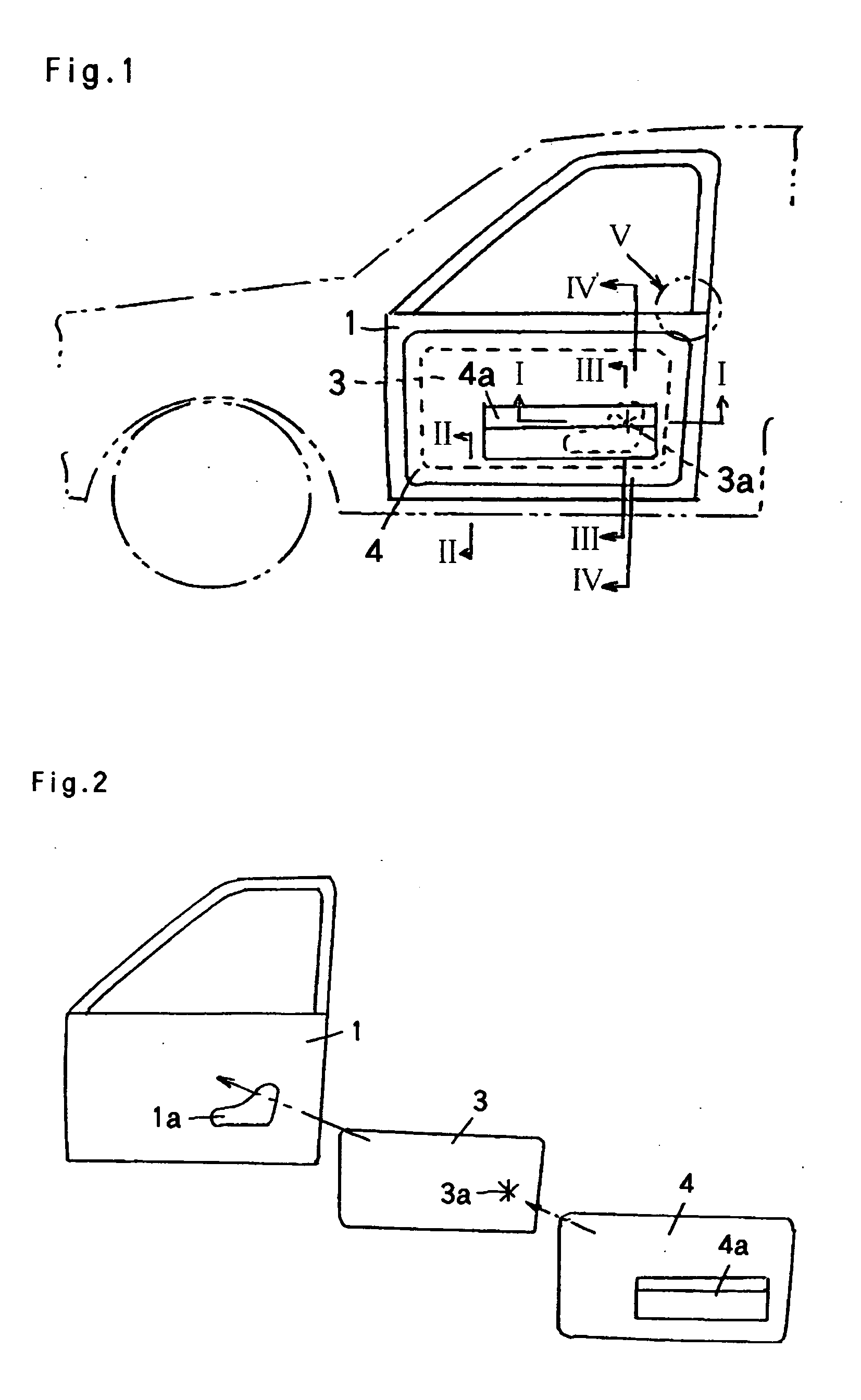 Ventilation structure of automobile door