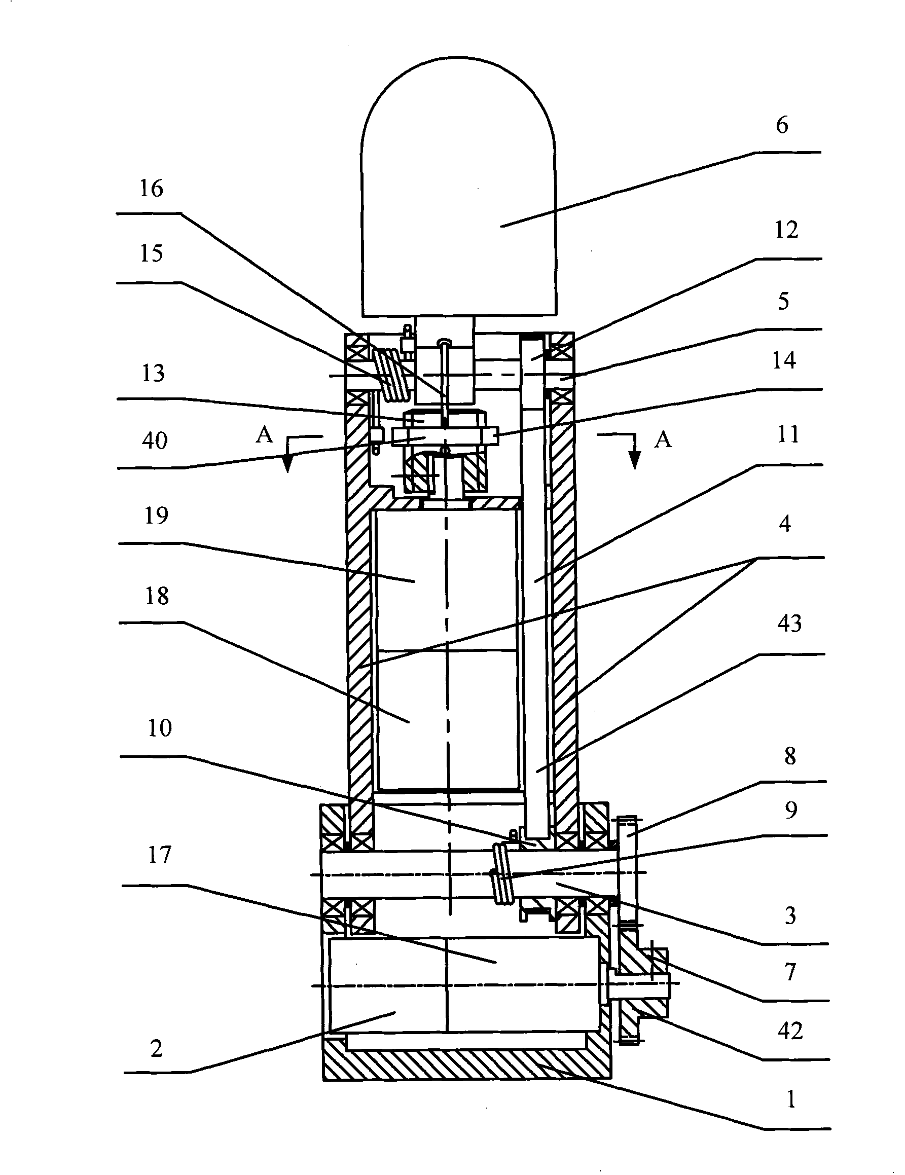 Displaced under-actuated two-articulated robot finger device based on flexible piece