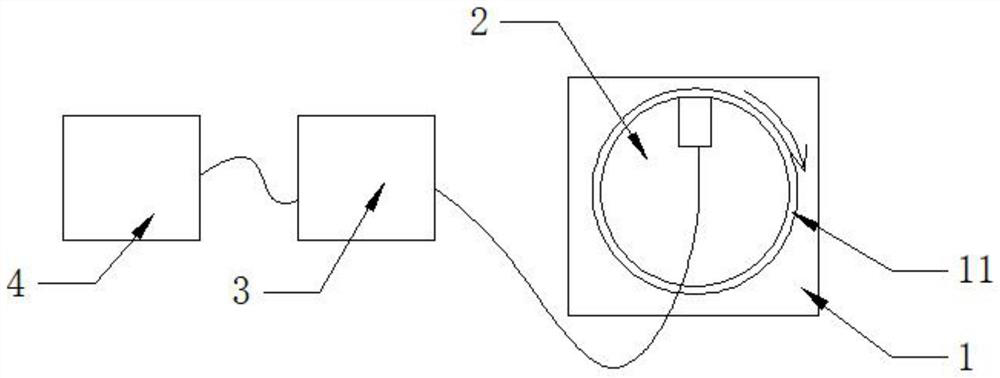 Detection method and detection system of electronic compass