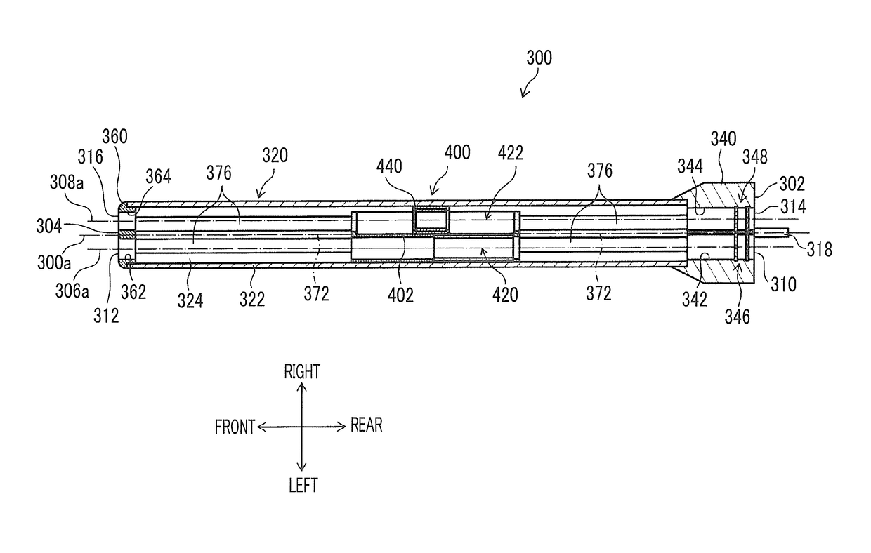 Endoscopic surgical device and overtube