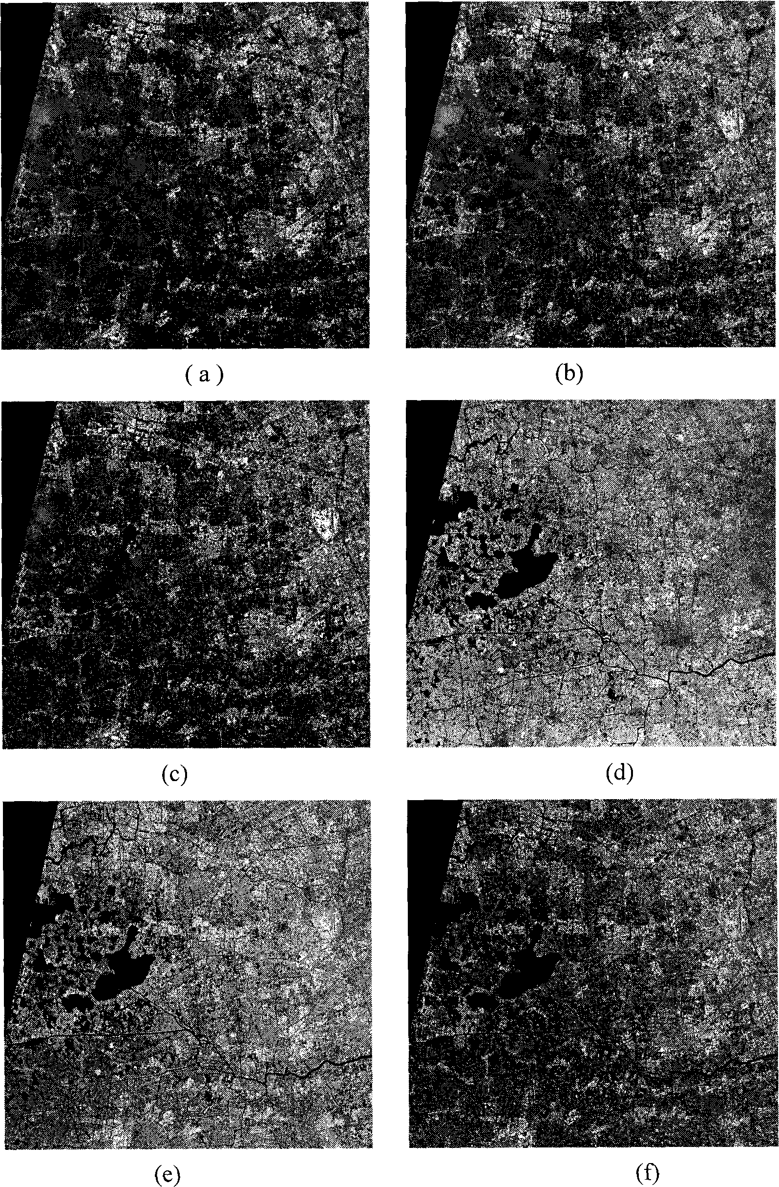 Extraction method of water body thematic information of remote sensing image based on sequential nonlinear filtering