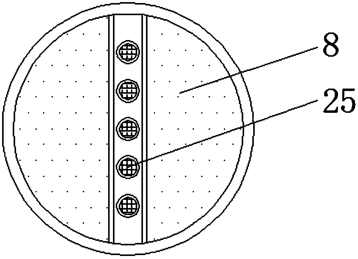 Rolling depression type breaking machine of glass mosaics