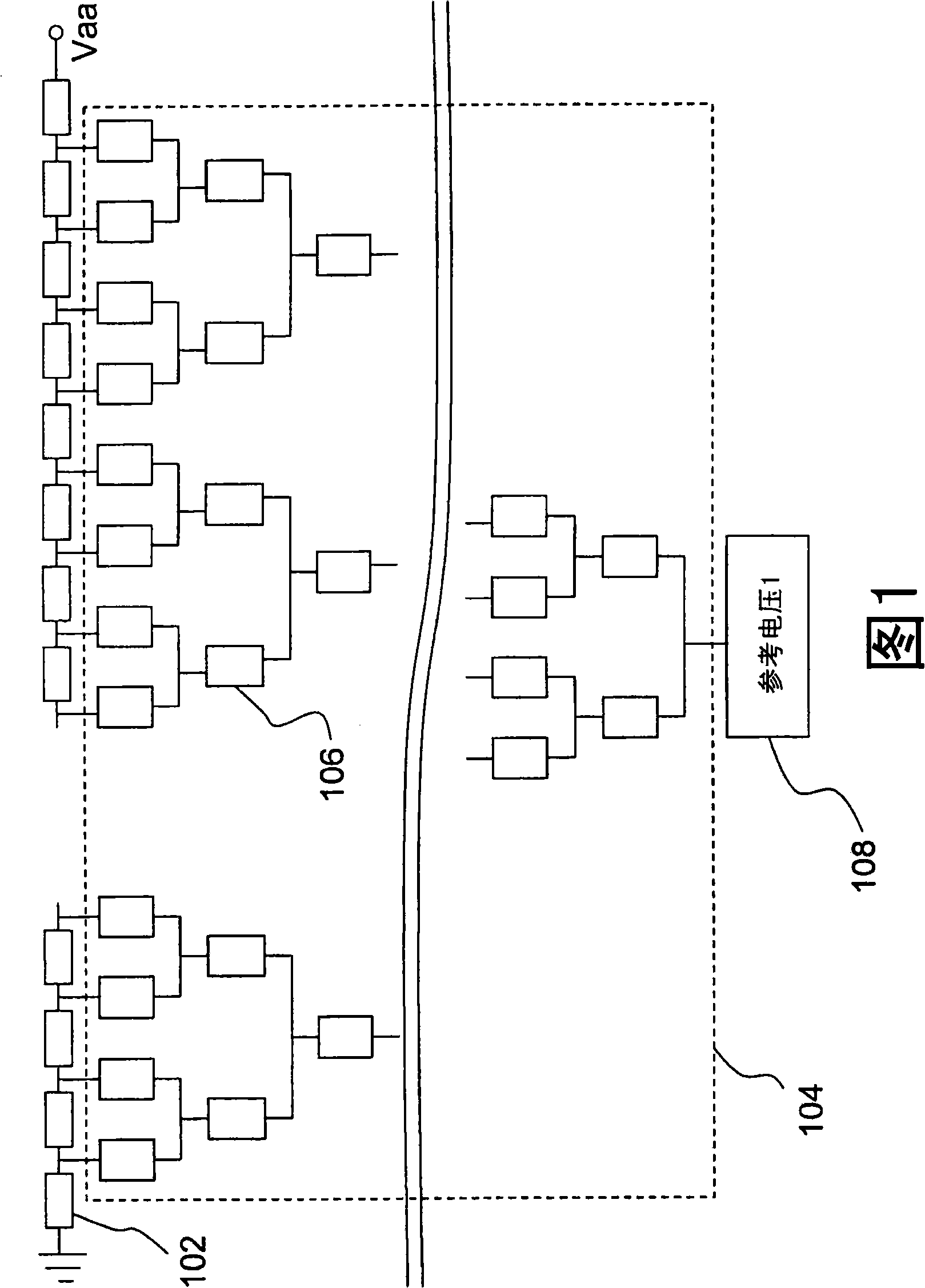Non-linear D/A converter, applied LCD and method