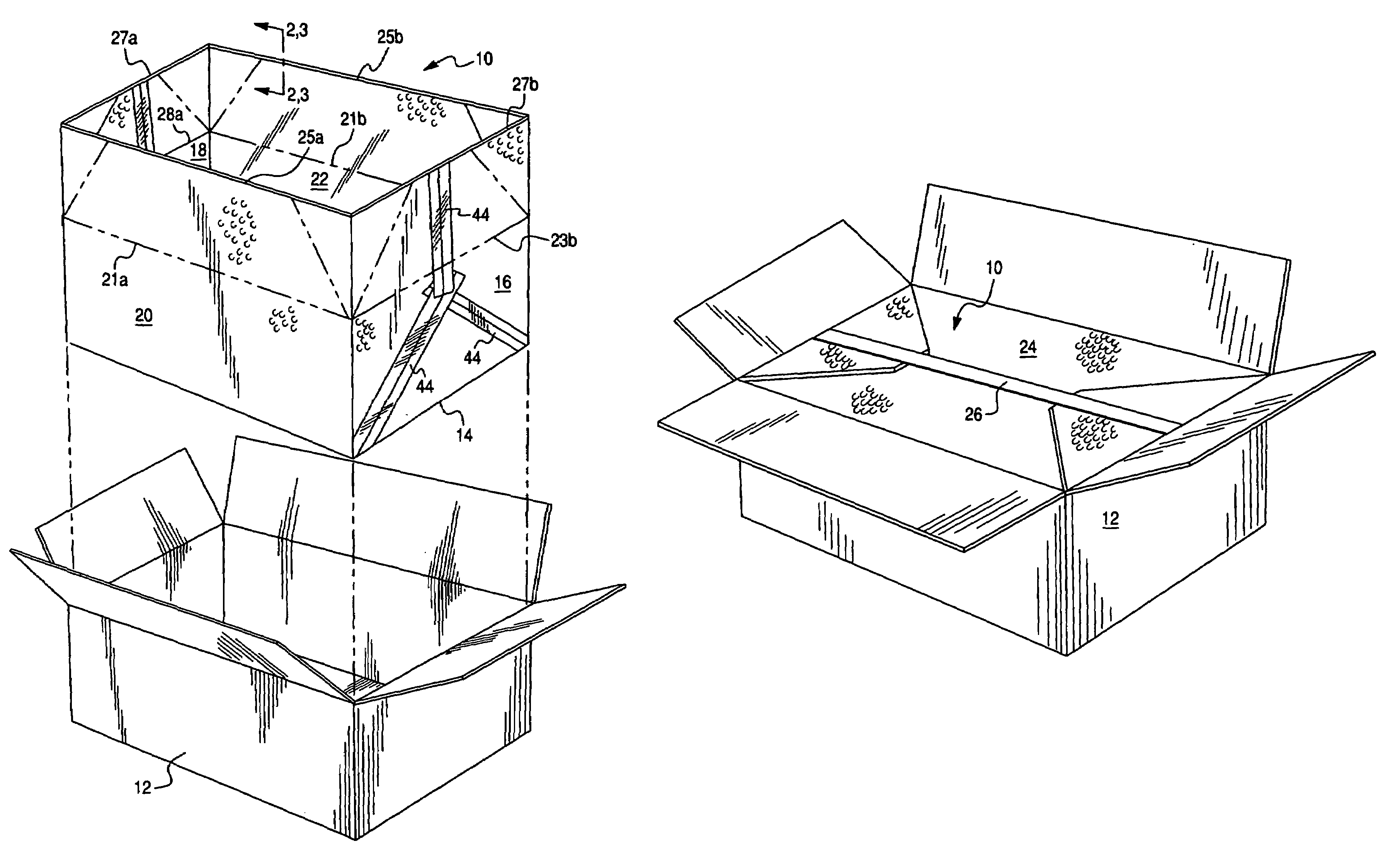 Method and apparatus for packing perishable foods