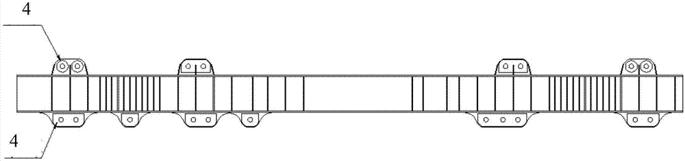 A balanced hanging beam for hoisting steel bridge box girder
