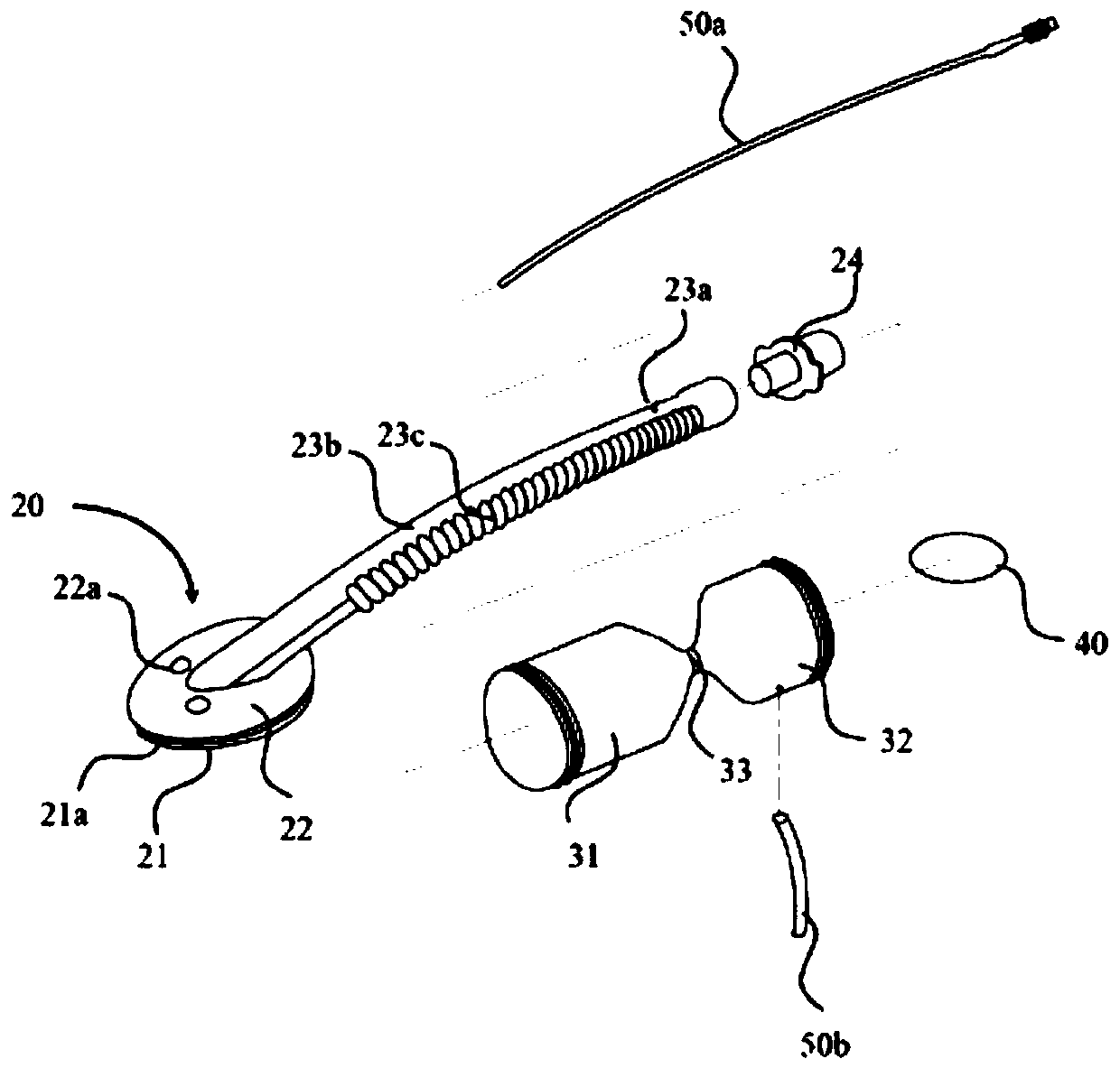 Foldable laryngeal mask structure