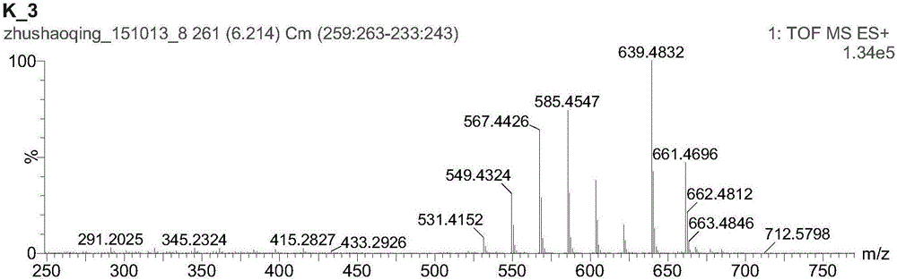 M-bistetrahydrofuran annonaceous acetogenins compound with anti-tumor activity and preparation method and application thereof