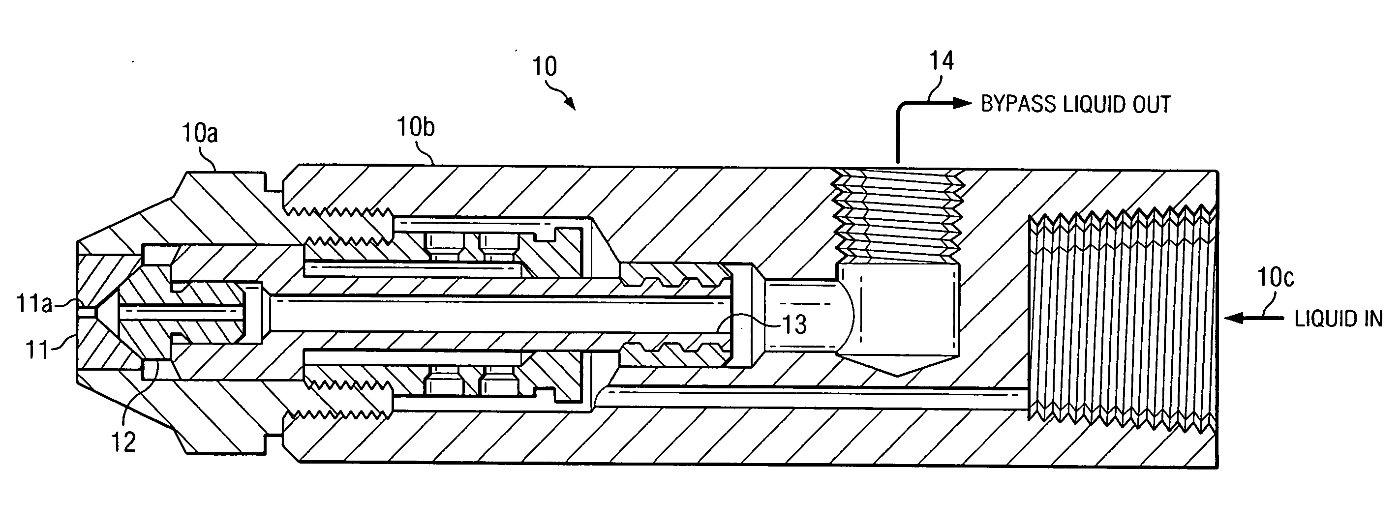 Atomizer cooling by liquid circulation through atomizer tip holder