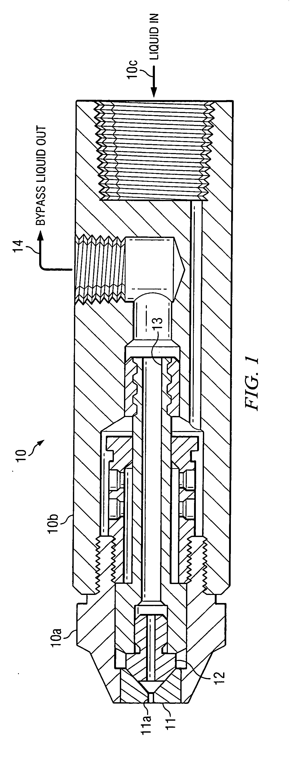 Atomizer cooling by liquid circulation through atomizer tip holder