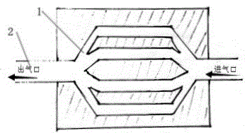 Server cluster cpu heat radiating system