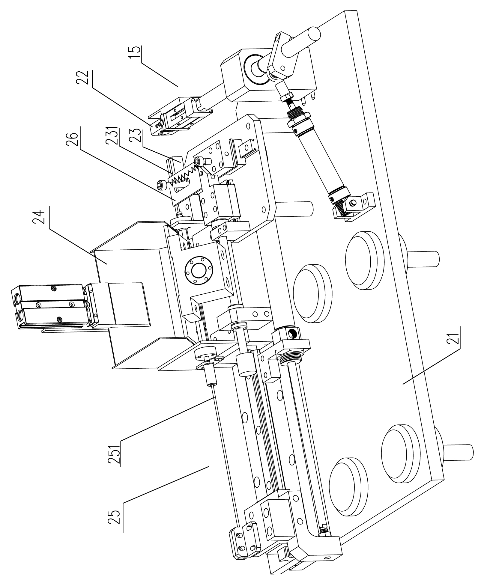 Automatic pipe-sticking machine