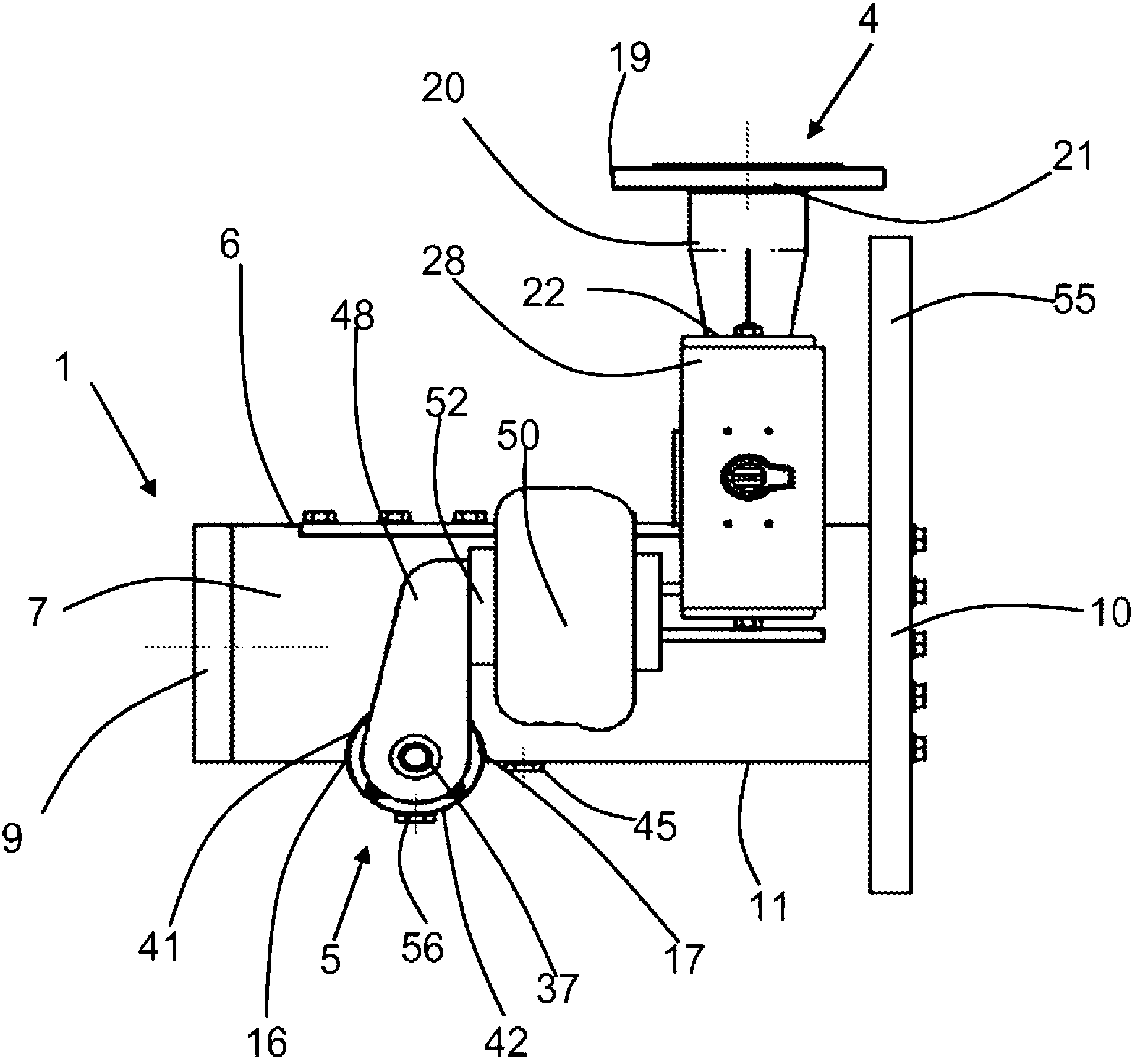 An apparatus and a method for introducing a first fluid into the flow path of a second fluid and use of such an apparatus