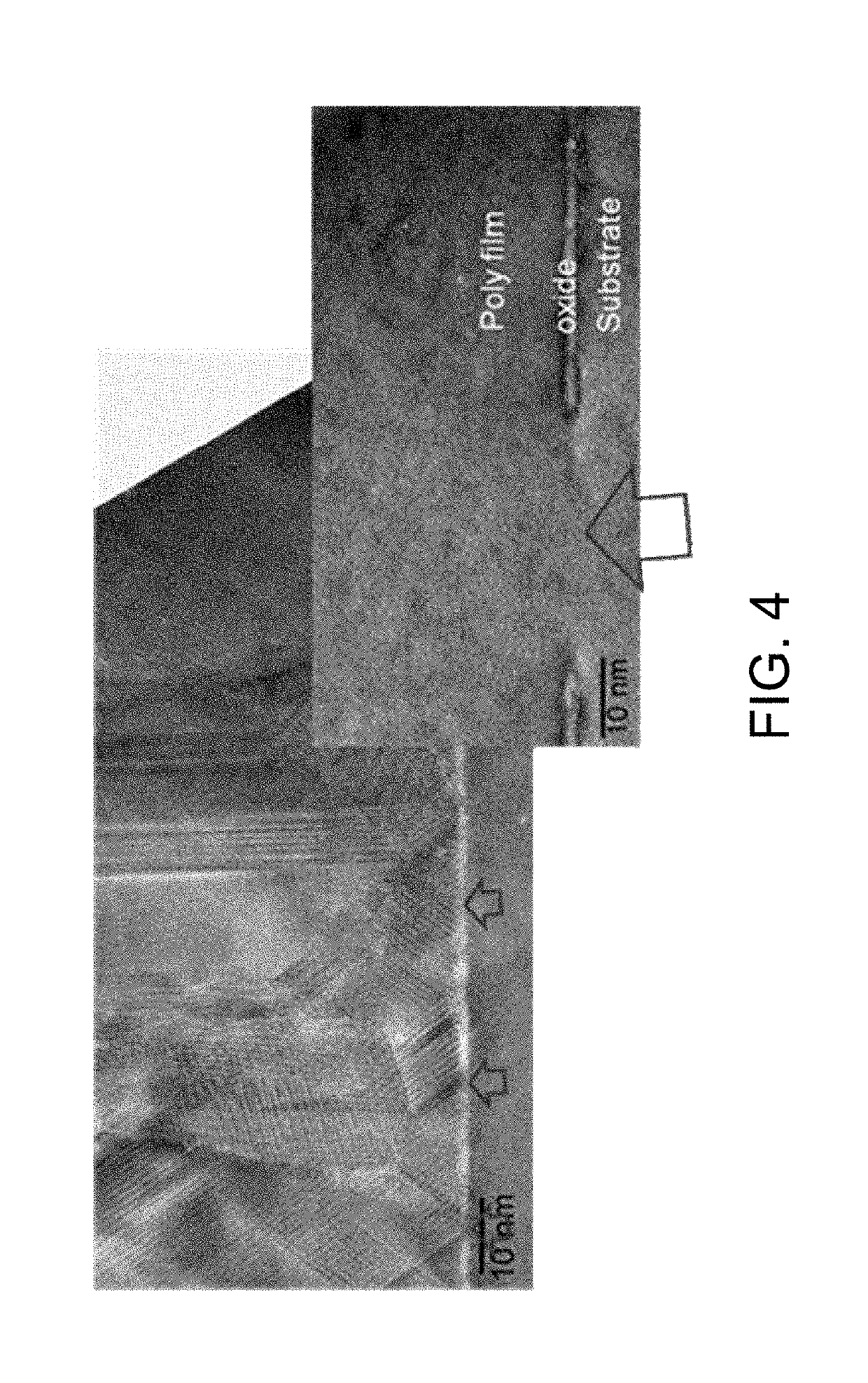 Method of depositing charge trapping polycrystalline silicon films on silicon substrates with controllable film stress