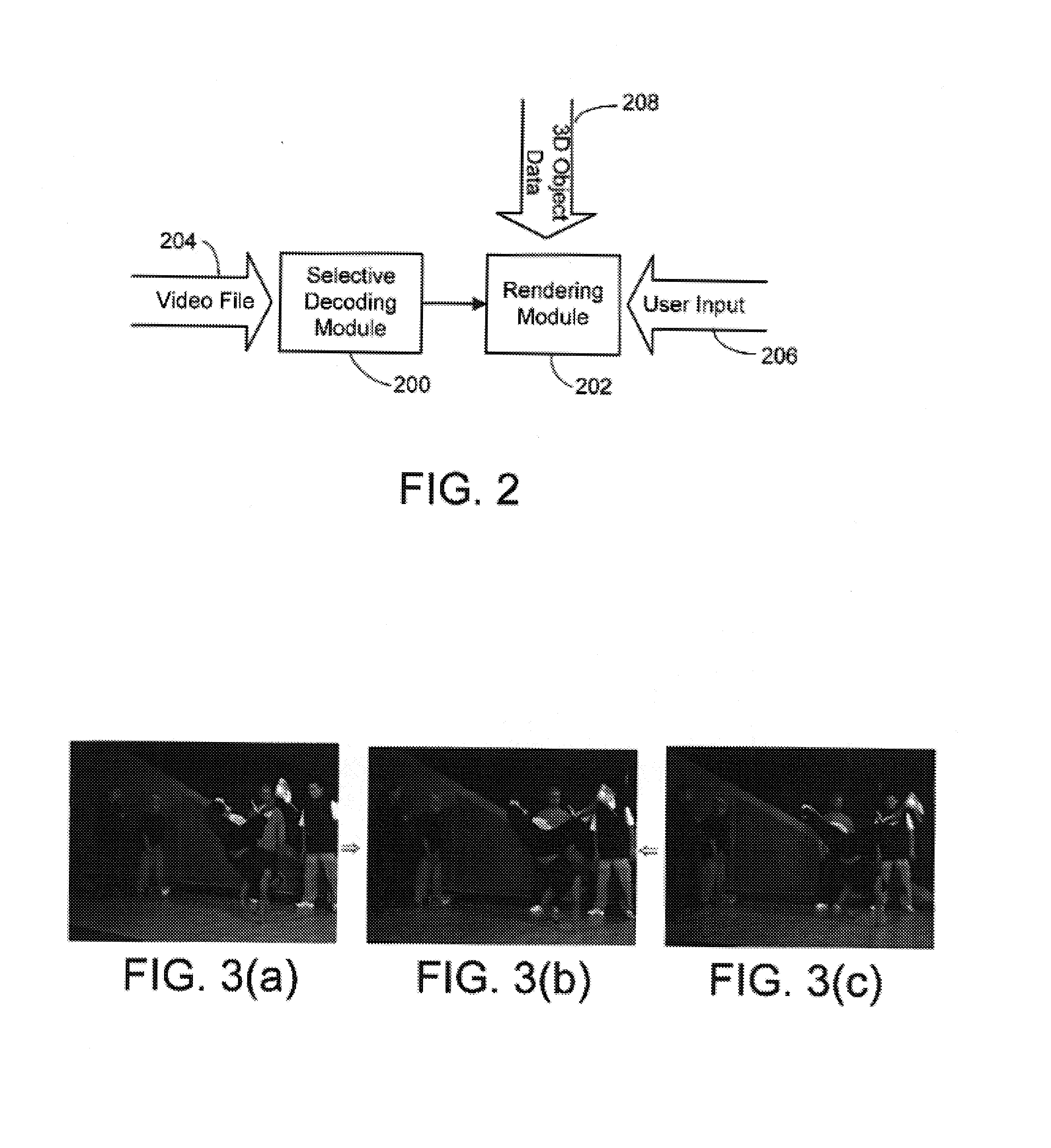 Real-time rendering system and process for interactive viewpoint video